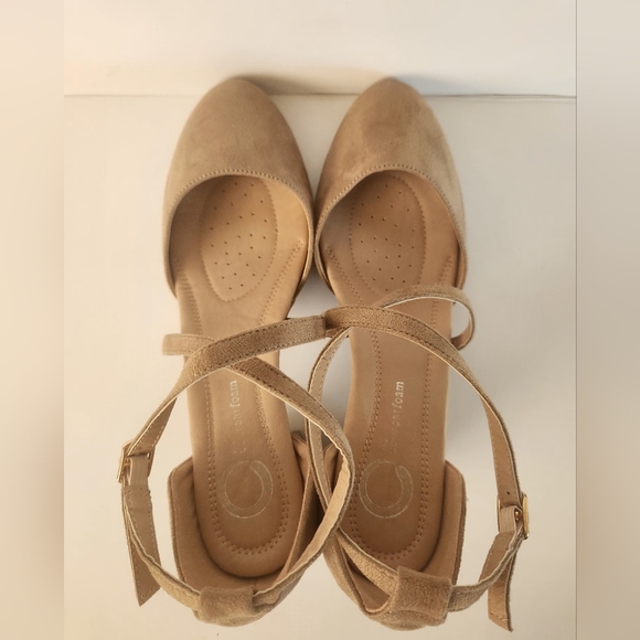 Womens Foster Tru Comfort Foam Almond Toe Block Heel Pumps Size 8.5 - Picture 6 of 9